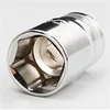 1pc 8MM 9MM 10MM 11 12 13 14 15 16 17 18 19 20 21 22 23 24 hexagon 1/2 short socket Wrench Head Sleeve Chrome vanadium alloy 1