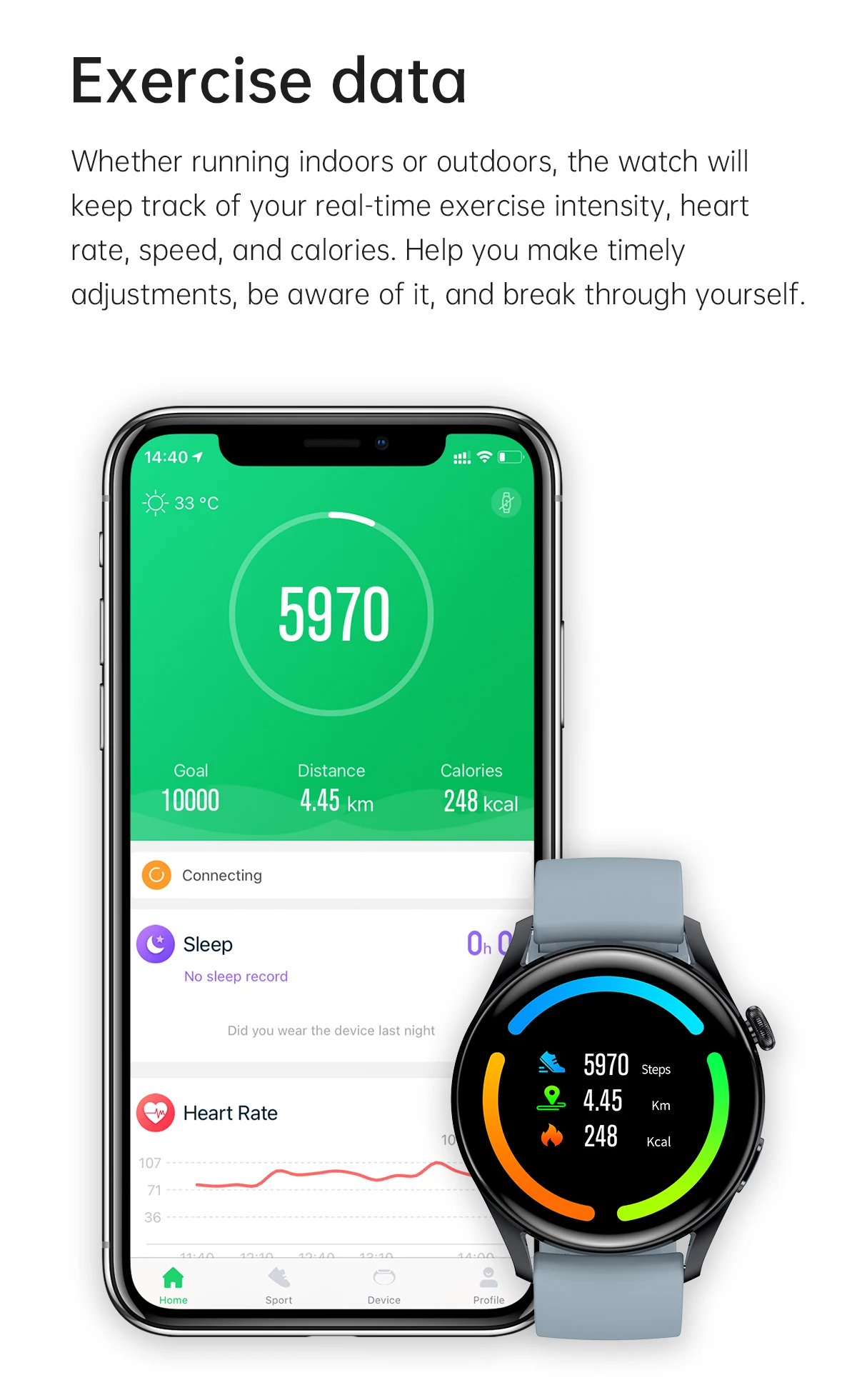 2022 Body temperature Bluetooth-compatibl calling Music control Heart rate Blood pressure  A variety of sports mode Smart watch