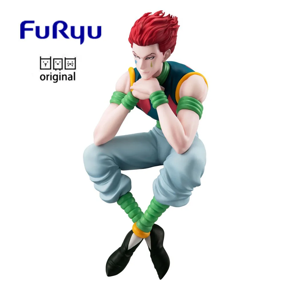 

IN Stock Original FuRyu Hunter Hunter Hisoka Morow Noodle Stopper Figure 15Cm Anime Model Toys Kawaii Doll Collectible Gift