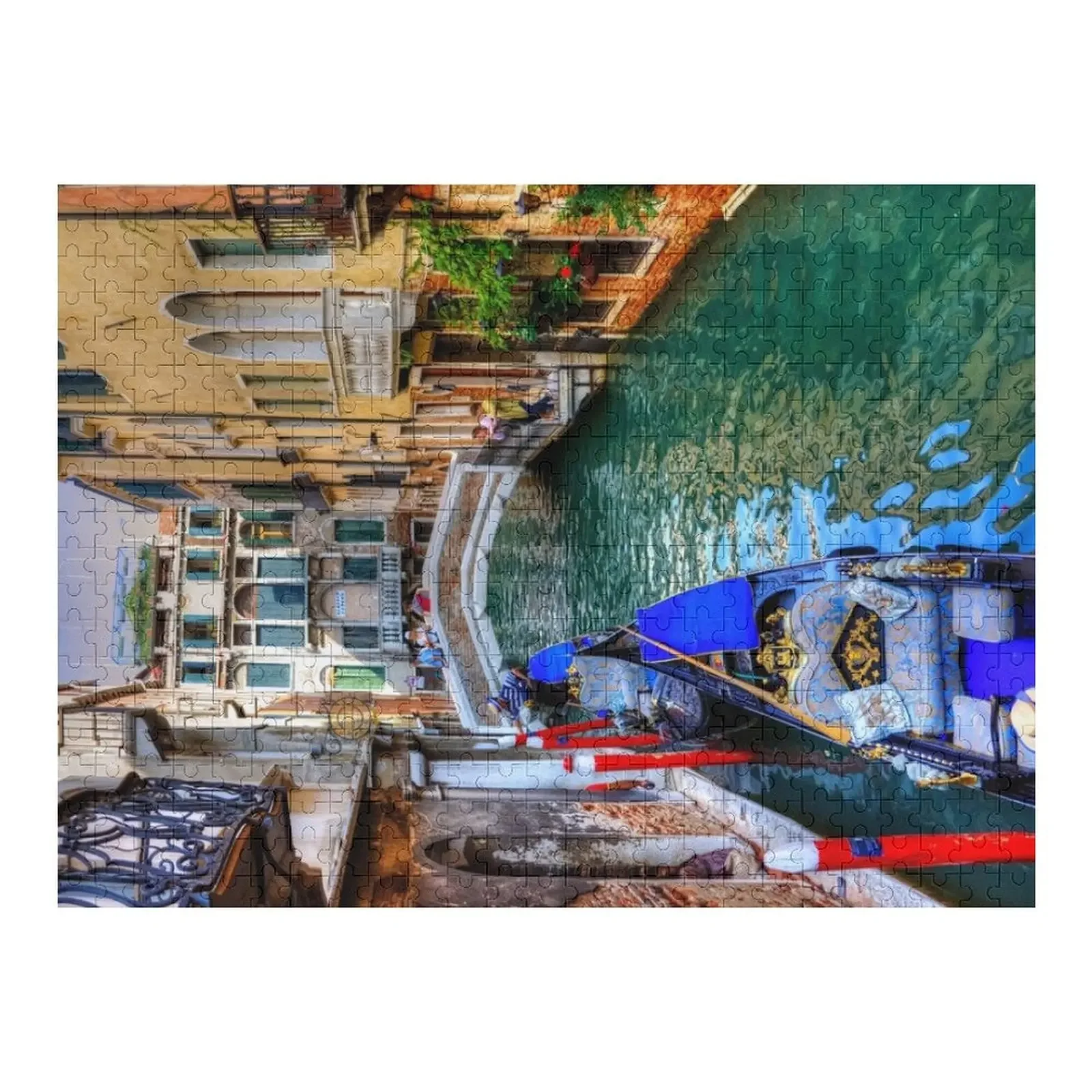 Venice Canal Jigsaw Puzzle Christmas Gifts With Photo Wood Name Puzzle