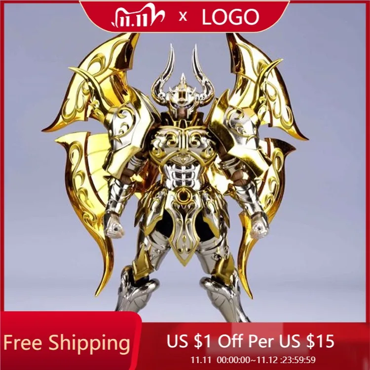 Chuanshen Cs God Taurus Ex Taurus Aldebaran God Cloth Soul Of Gold Saint Seiya Metal Armor Myth Cloth Action Figure Model