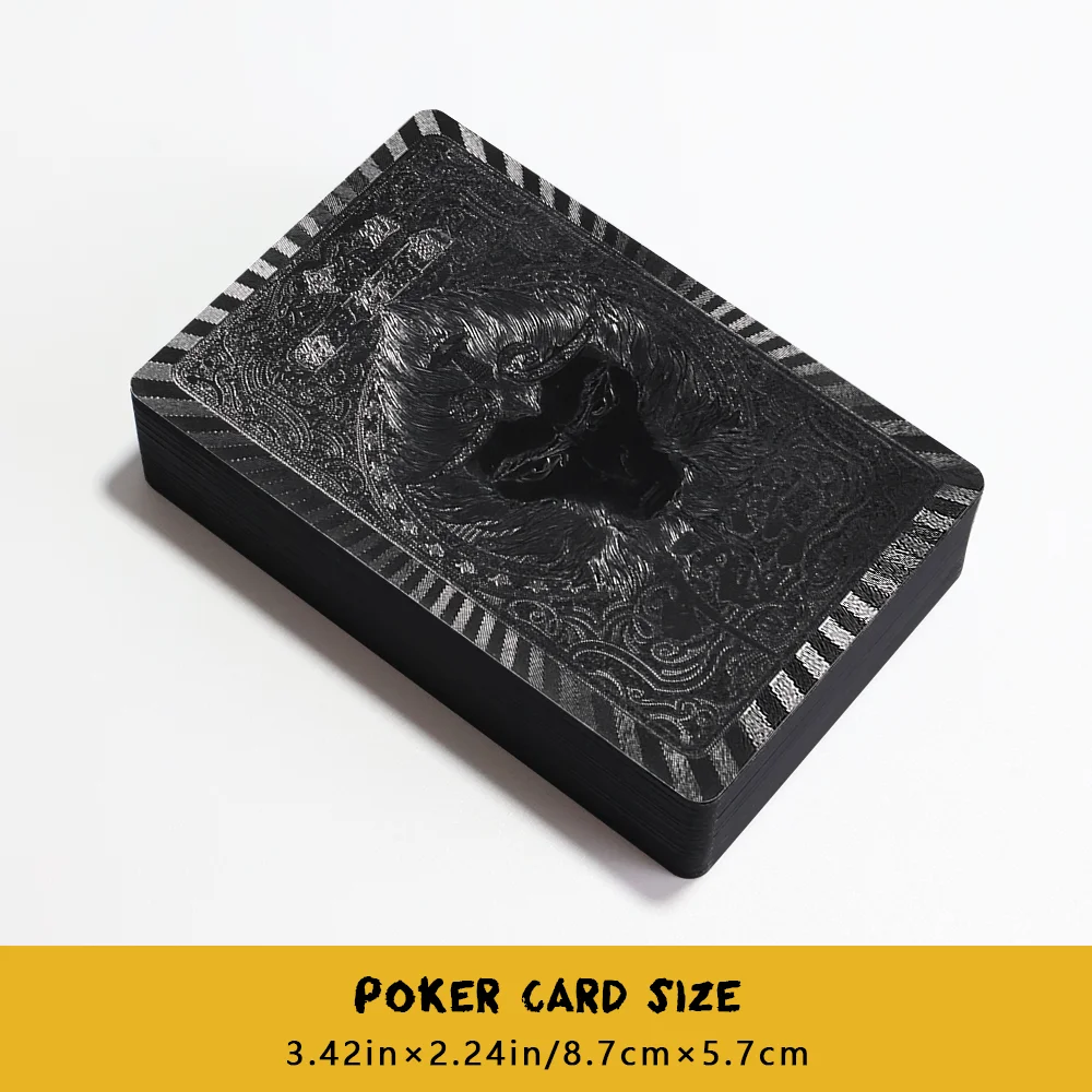 Playing Cards WUKONG Playing Cards Plastic Poker Deck Game Magic Pokers Waterproof