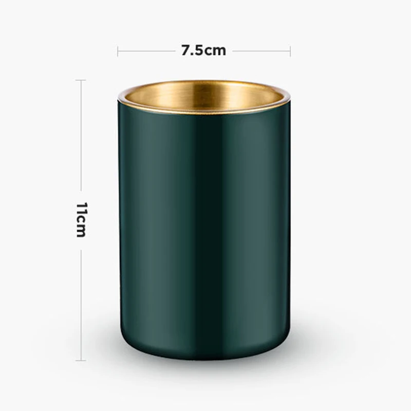Detachable Stainless Steel Ashtray Creative Funnel Windproof Car Living Room Office Home Decor