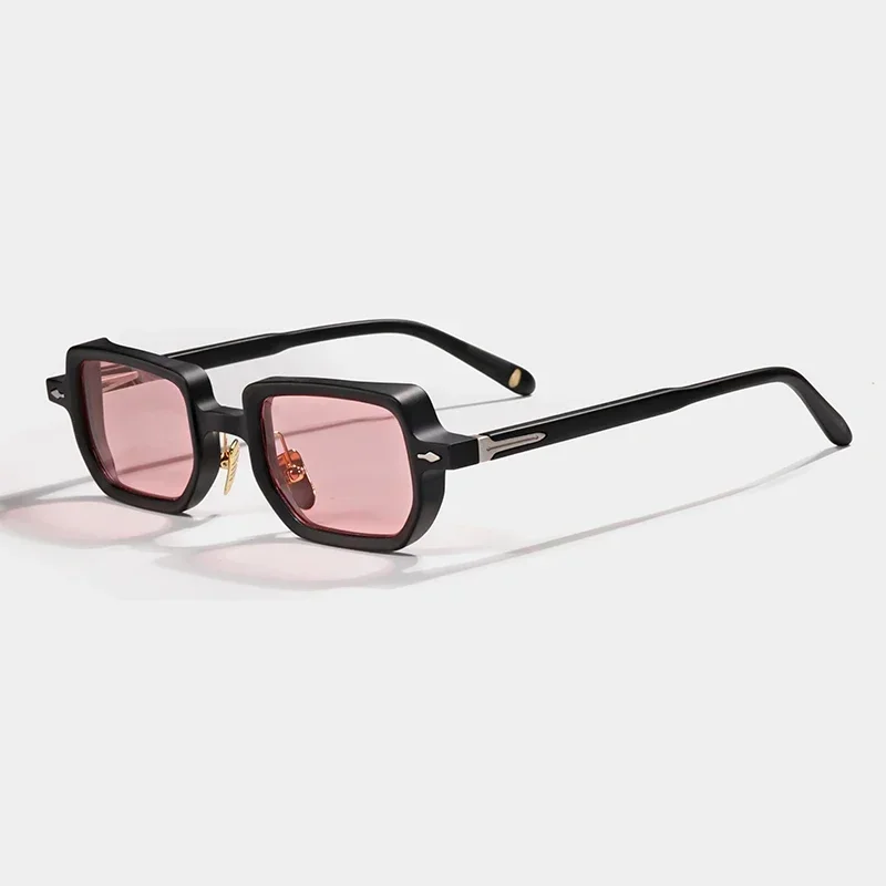 

Luxury brand Sunglasses Handmade Square Acetate Women Men Fashion design Small Frame Outdoor UV400 Eyeglasses SUN GLASSES