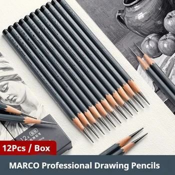 Matite per schizzi da disegno Set Forniture artistiche professionali in legno HB 2H B 2B 3B 4B 5B 6B 7B 8B 12B 14B Matite per artisti ombreggiatura per pittura
