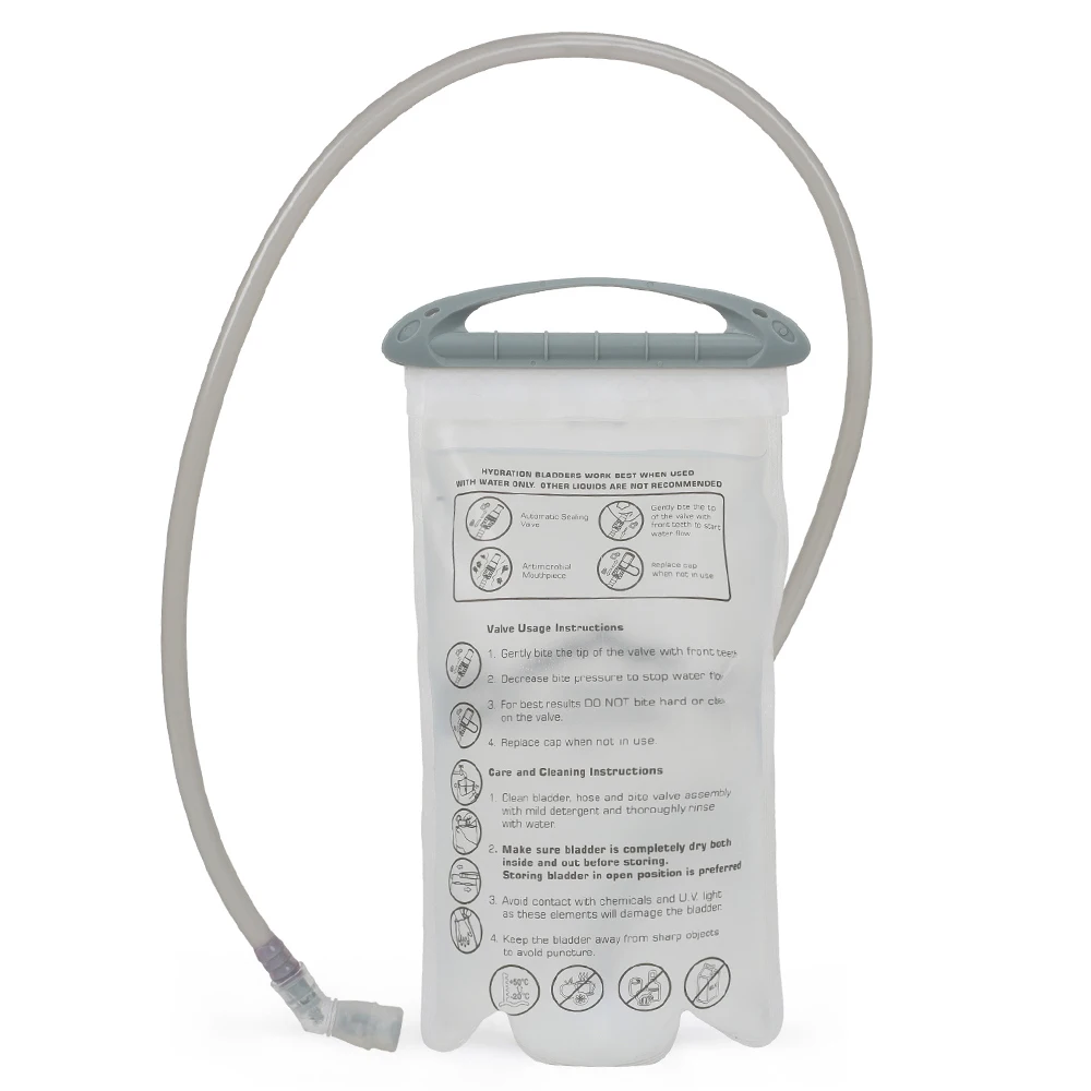 Hydration Bladder 1.5L Leakproof For Hiking Running