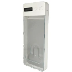 Self - Discipline Phone Lock Box with LCD Display for Time Management & Anti - Internet Addiction (White)