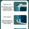 Folding Household Bath Tub Adult and Child Bath Tub Full Body Bath Tub 6 Layers Thickened with Seat Cushion Dark Green 2
