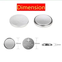 2-60PCS CR2032 CR 2032 Button Battery 3V Lithium Battery For Watch Toy Calculator Car Remote Control Button Coin Cell - Image 3