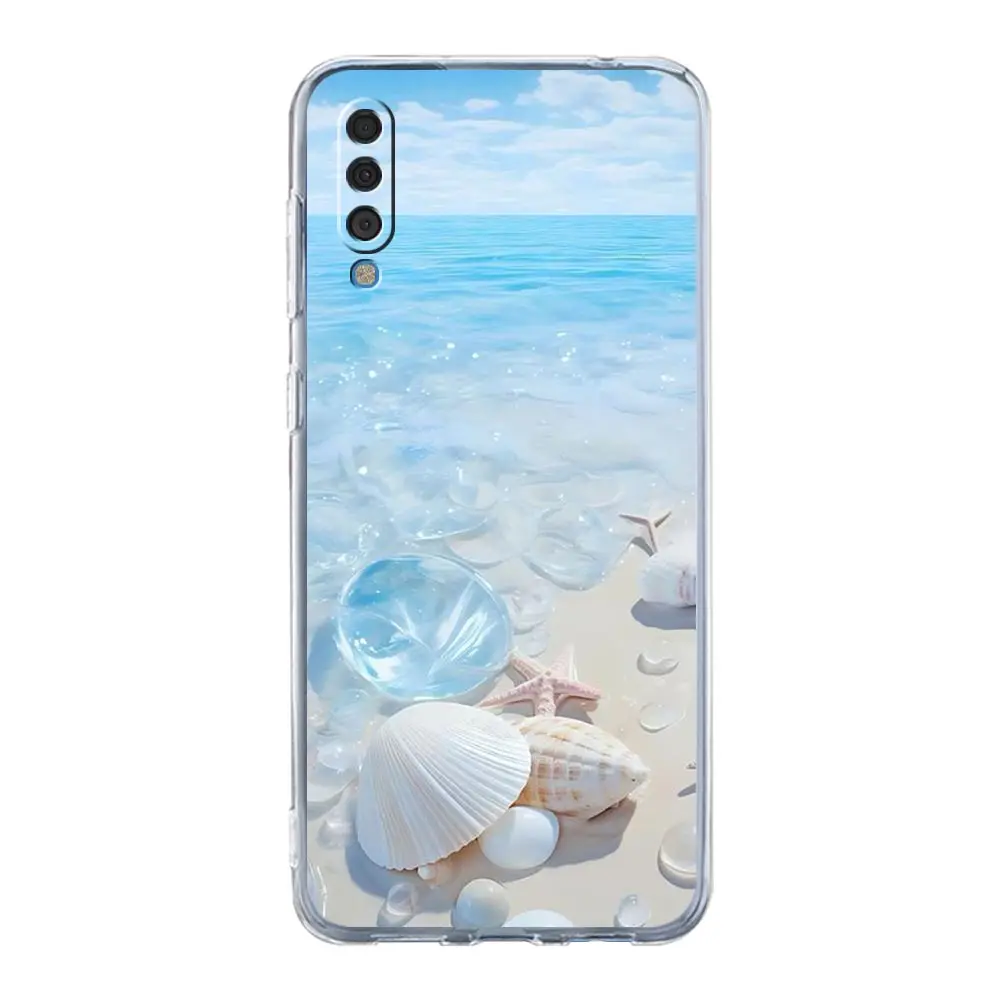 Blue Butterfly Ocean Waves Phone Case Cover