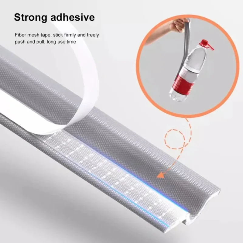 Window Sealing Strip Acoustic Foam Sliding Strip Door Windproof Soundproof Cotton Seal 5/10/20/40m