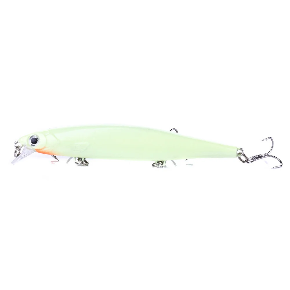 100Pcs Short Tongue Plate Mino 11cm Suspended Submerged Long Throw Mino False Bait 13g Long Throw Sea Bass 6