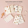2Pc Cotton Muslin Blankets Baby Receiving Blanket for Newborn Muslin Swaddle Wrap Bedding Infant Bath Towel Baby Items 3