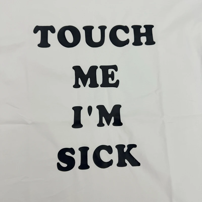 New 2024 Men Number Nine Touch Me I Am Sick T Shirts T-Shirt Hip