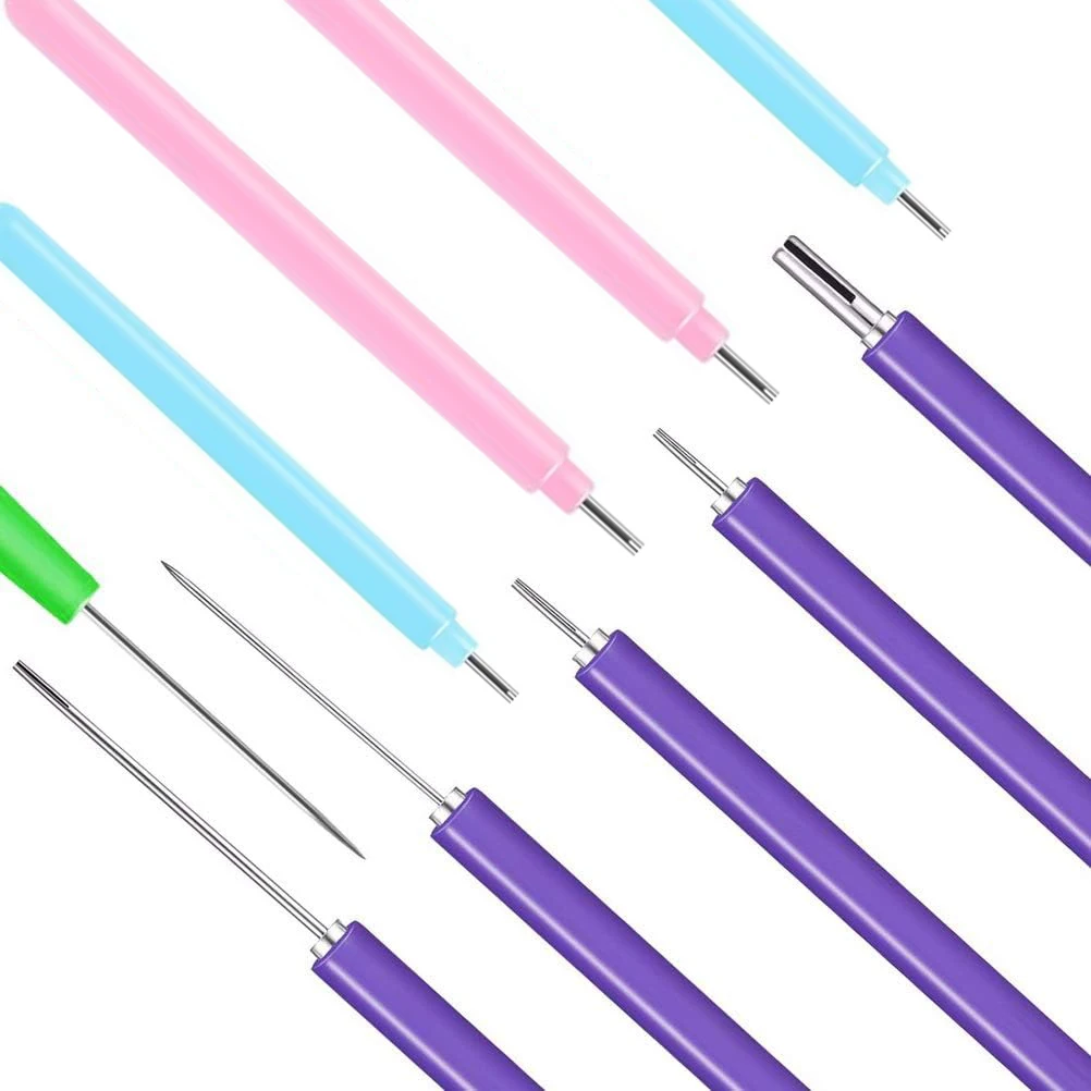Paper Quilling Tools Scrape Rolling Curling Needle Pen Creative Hand Made Pattern Sticker DIY Handmade Fittings scrapbook punch tool,diy craft materials,paper crimper tool