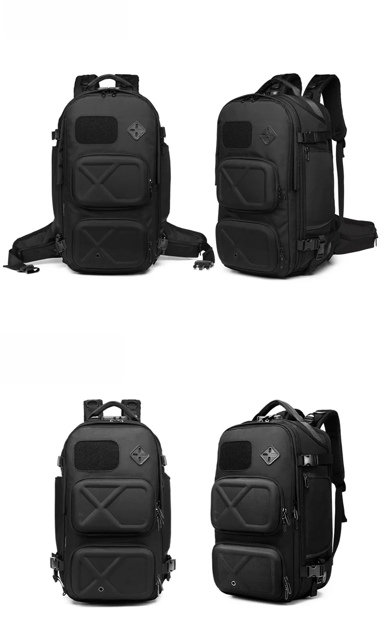 Männer Outdoor Rucksäck, multifunktionell Reestasch, grouss Kapazitéit waasserdicht Männer Rucksäck_voghion.com