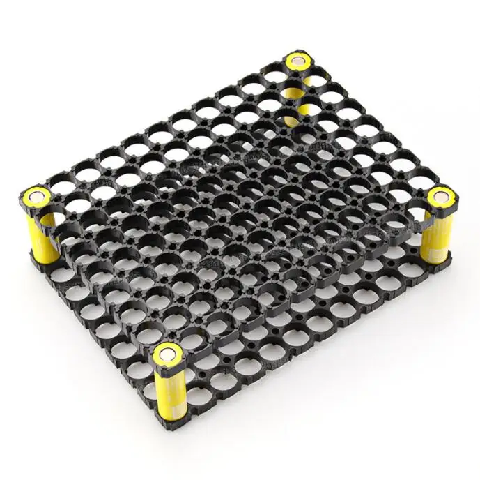 

15pcs/lot MasterFire 9*12 18650 Batteries Spacer Radiating Holder Bracket Black Plastic Battery Storage Box Holder Brackets