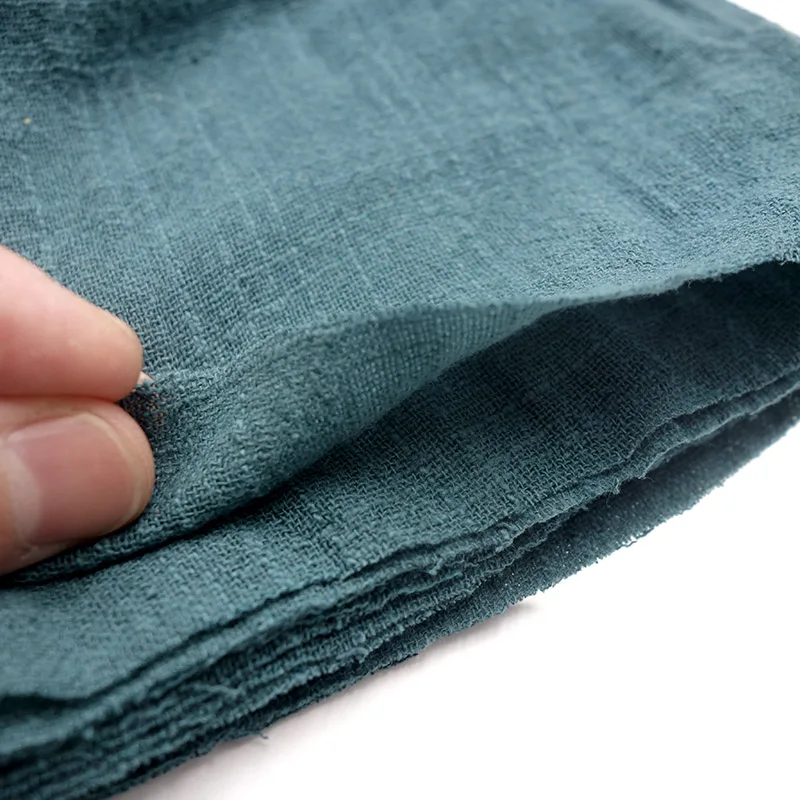 Tela De Lino De Algodón Natural - Ancho 145 Cm, Ideal Para Vestidos, Cortinas, Manualidades Y Proyectos DIY