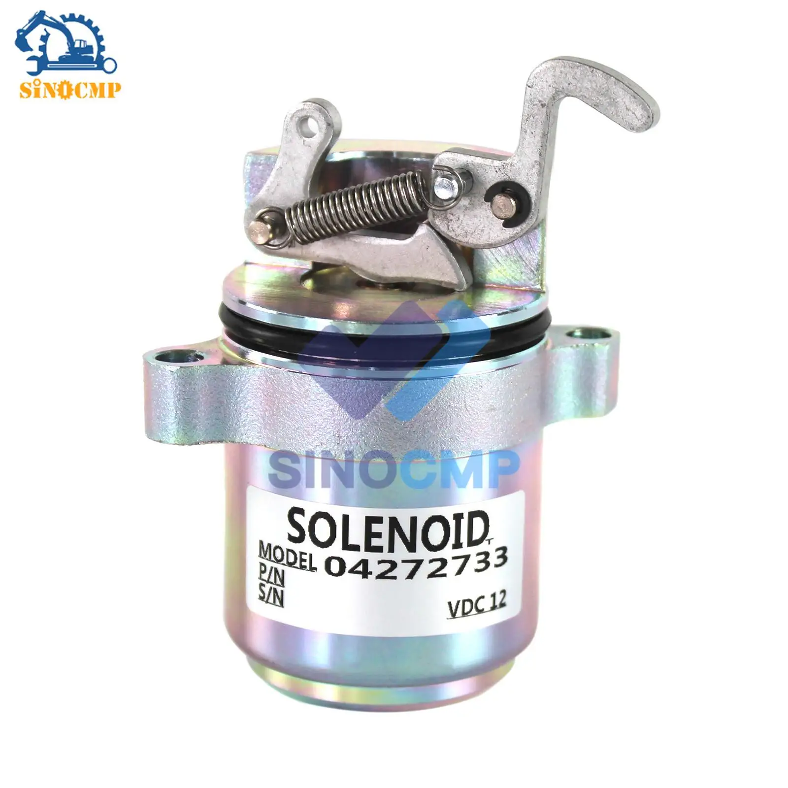 

SINOCMP 04272733 0427-2733 04170534R M7272733 12V Cutoff Solenoid for BF4M1011F Bobcat Skid Steer Loader Parts