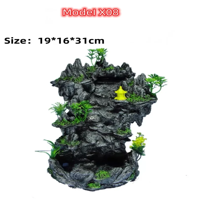 Aquarium Quicksand Waterfall DIY Simulation Rockery Package Fish Tank Landscaping fish tank ornaments fish tank decorations aquarium ornaments mini landscape ornaments