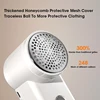 Lint Remover 6 Blades Clothes Carpets Lint Pill Fluff Remover Sweater Hair Ball Trimmer Fabric Fuzz Shaver Machine USB Charge 6