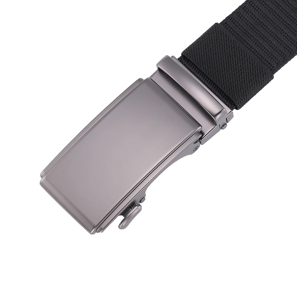 Hohe Qualität männer Gürtel Automatische Schnalle Taktische Leinwand Nylon Männlichen Gürtel Luxus Marken Taille Gürtel für Jeans Hose Große Casual – Detail 7