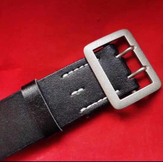 男性用ヴィンテージレザーベルト,ドイツ製 - AliExpress