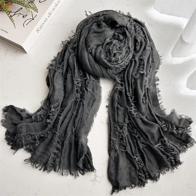 Apocalyptic Steampunk Unisex Cotton-Linen Scarf and Shawl Accessory