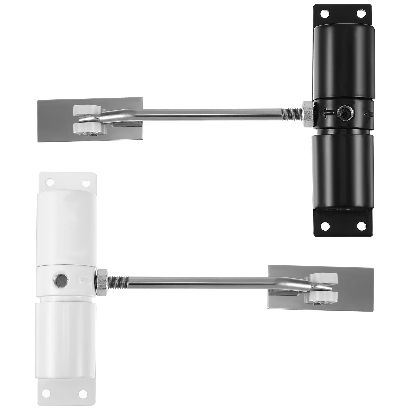 

Automatic Door Closer Spring Door Closer Adjustable Safety Door Closing Hinge Aluminum Alloy Door Closer Door Closers