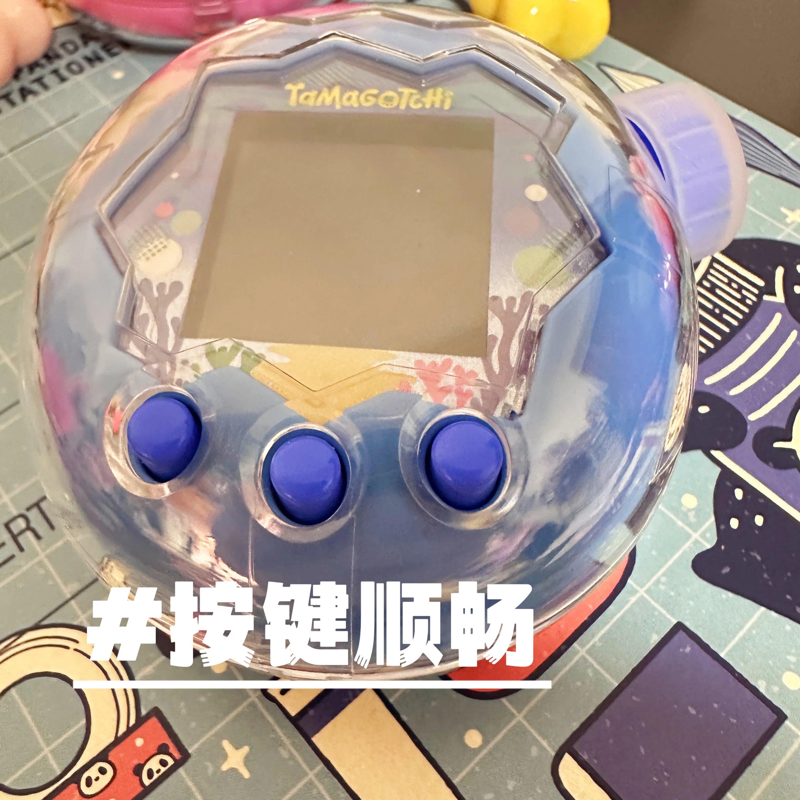 たまごっちパラダイス ケースカバー 透明アクリル ソフトハードシェル