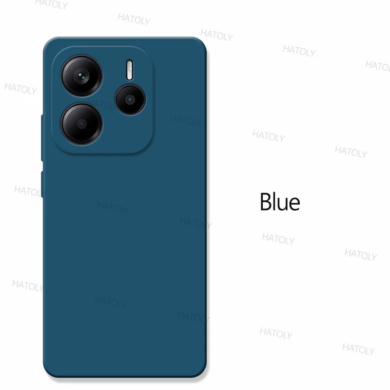 Shockproof Liquid Silicone TPU Phone Case