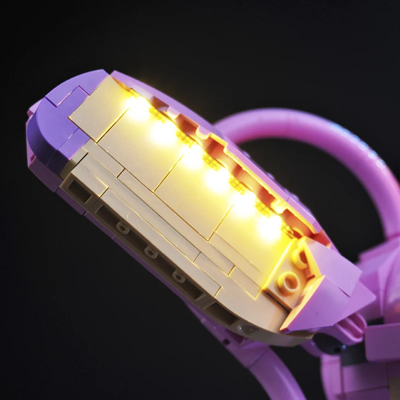43257 조립 가능한 엔젤 리로 & 스티치 빌딩 블록 브릭용 LED 조명 키트(조명만 포함, 모델 없음)