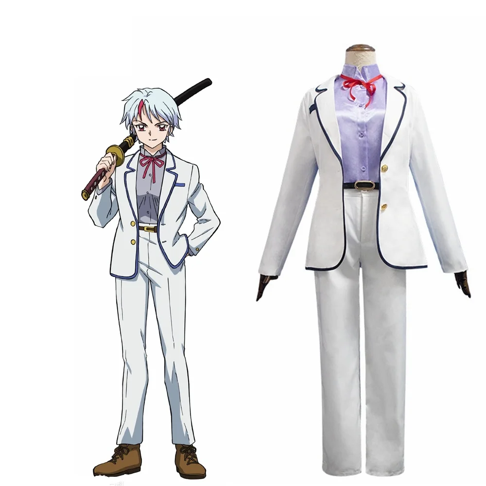 

Unisex Anime Cos Yashahime: Princess Half-Demon Higurashi Towa Cosplay Costumes Halloween Christmas Party Sets Uniform Suits