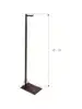 SSWBasics Adjustable Cobblestone Costumer Stand Single Arm Clothes Rack - Retail Clothing and Garment Display Stand Idea 2