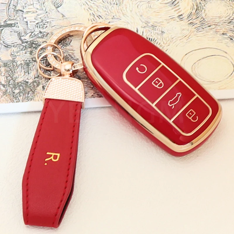 BOLNEY Silicone Car Key Case Cover for Chery Tigo 7 8 Pro Max Omoda C5
