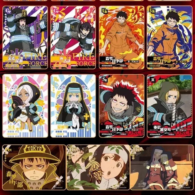 KAyou-Cartões Fire Force para Crianças, Cartões Periféricos Anime LGR,  Yanwu, Coleção Soul, Conjunto Completo, Caixa de Cartão Booster, Presentes  de Aniversário - AliExpress