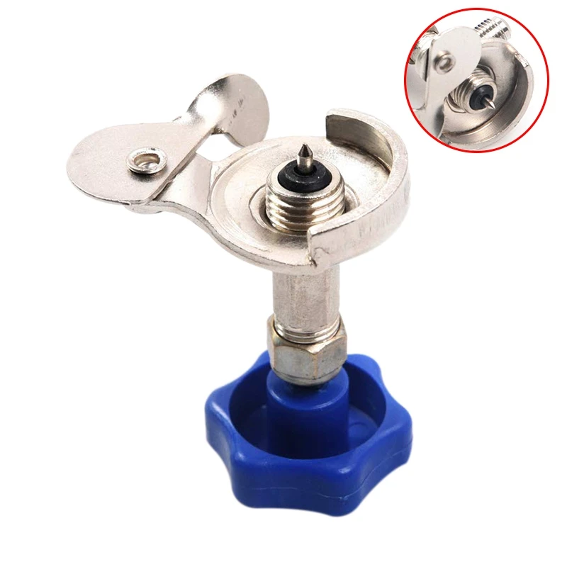 Threaded Can Tap Refrigerant Valve Bottle Opener For R134A/R12 Refrigerant-N58