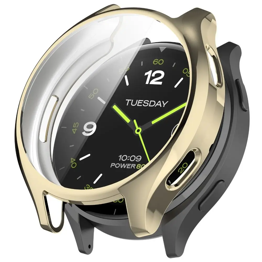Premium TPU Full-Cover Smart Watchband Screen Protector Shell - Soft Protective Accessory