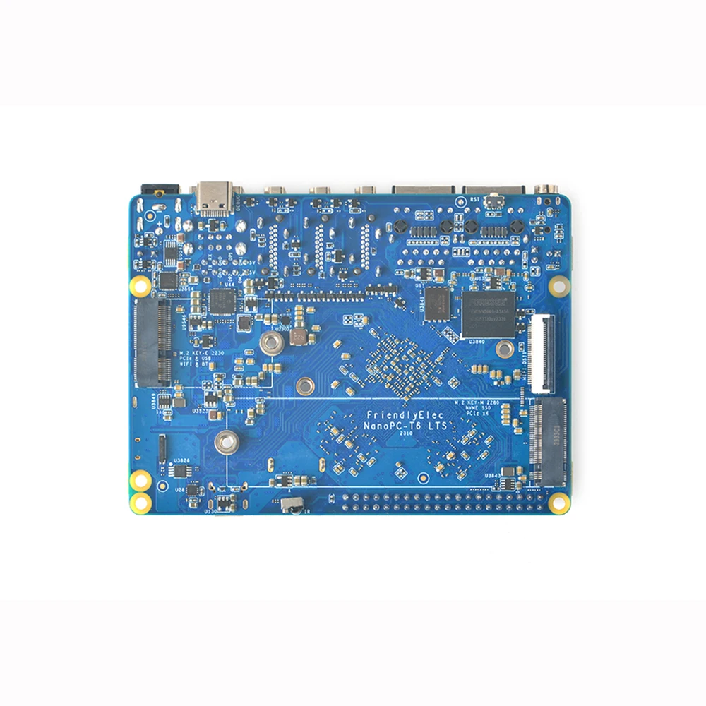 NanoPC T6 Development Board Rockchip RK3588 Dual PCIe 2.5G Ethernet 16GB LPDDR4X Support Debian 11,Android 12,Ubuntu 22.04