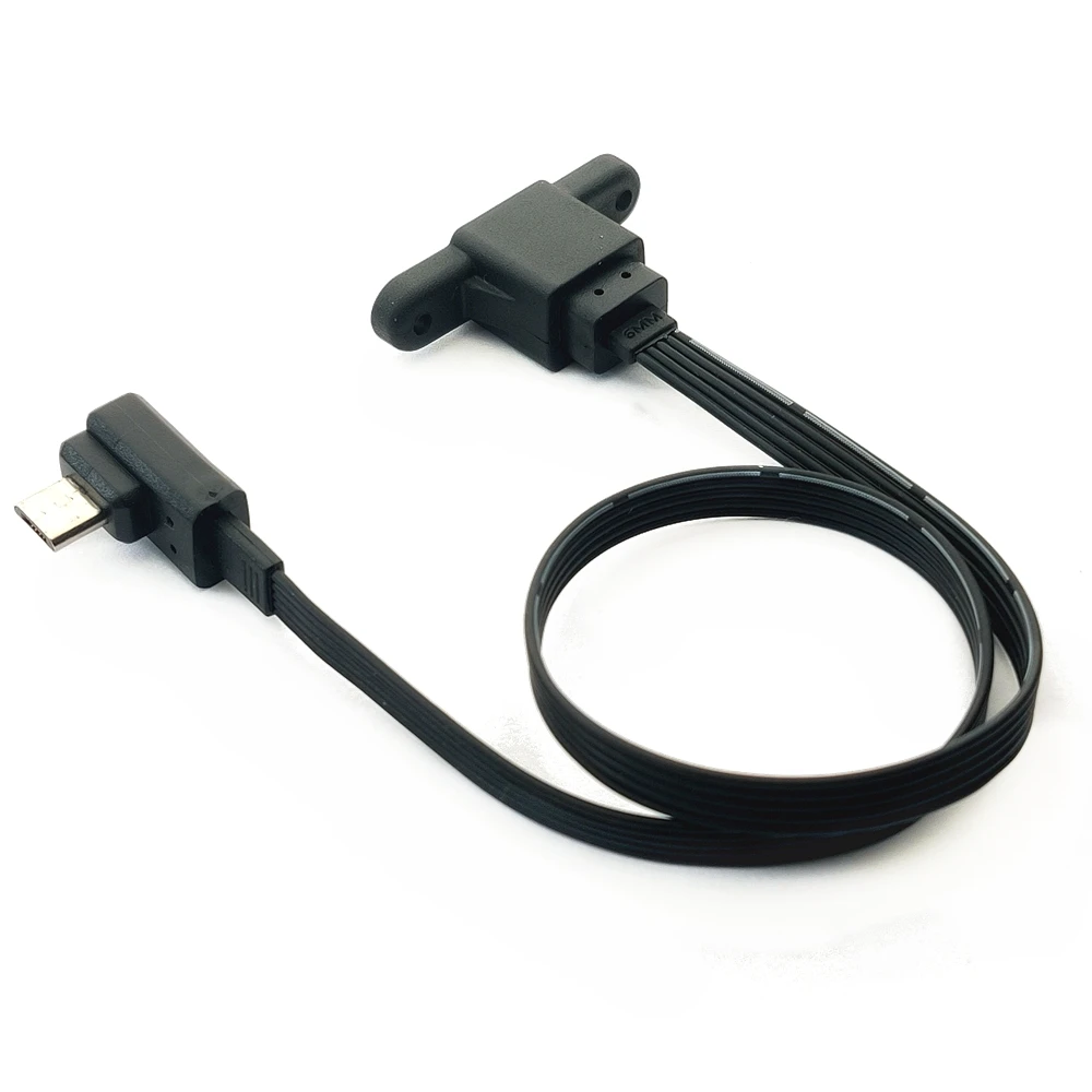 10cm 20cm USB 2.0 A cavo adattatore di prolunga maschio-femmina flessibile  compatto su e giù cavo ad angolo retto A 90 gradi 0.3m 0.5m 1m - AliExpress