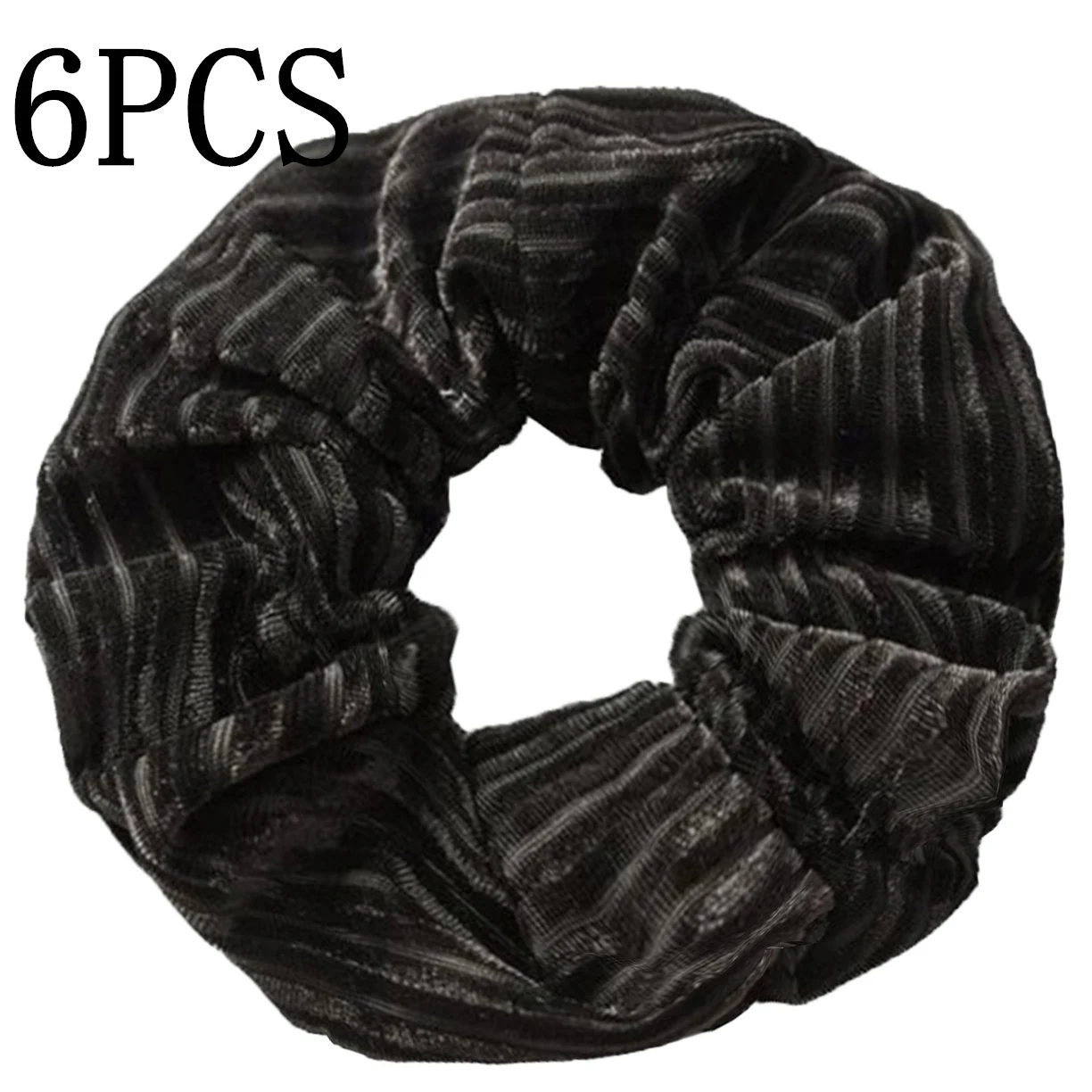 Velvet and Tie Dye Scrunchies Hair Accessories Set