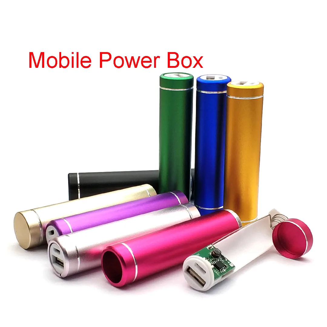 Power Bank Diy Kit 18650 External Battery Box Portable Usb 5v/1a