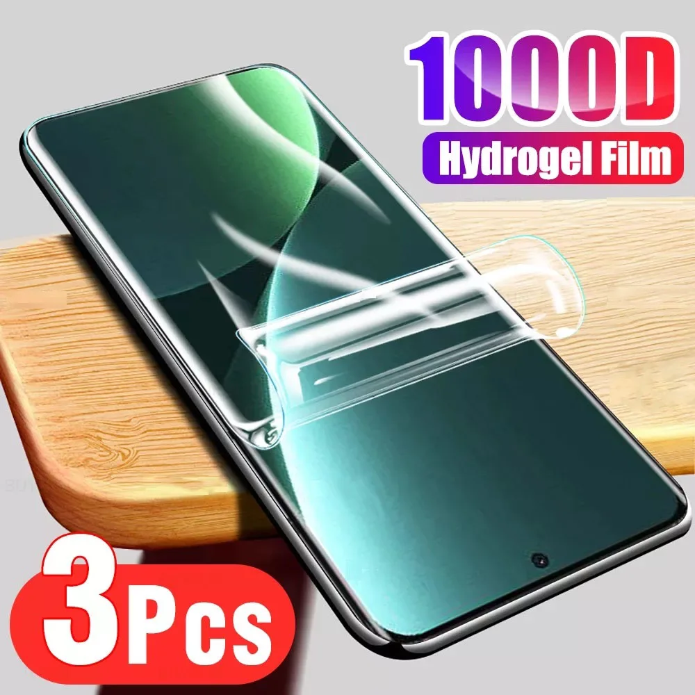 

Гидрогелевая пленка для Motorola Moto G10 G20 G30 G50 G60 G100 G200 G31 G41 G51 G71 G22 G52 G82 G72 E40 E20 E13, Защитная пленка для экрана, 3 шт.