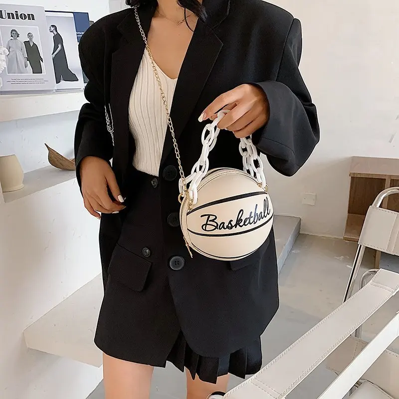 Buy Wholesale China Girls Small Round Basketball Shaped Crossbody Bag  Fashion Pu Leather Mini Tote Bag Purse For Women & Leather Tote Bag at USD  4.41