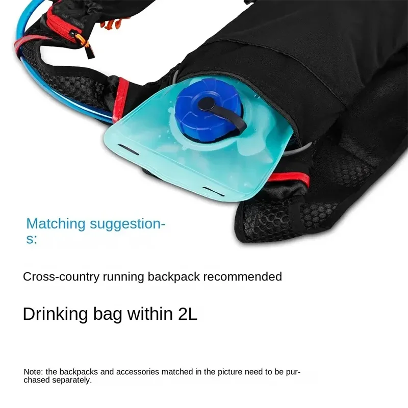 Water Bag 2L Sports Backpack Bicycle Riding Portable Food Grade Outdoor Drinking Camping