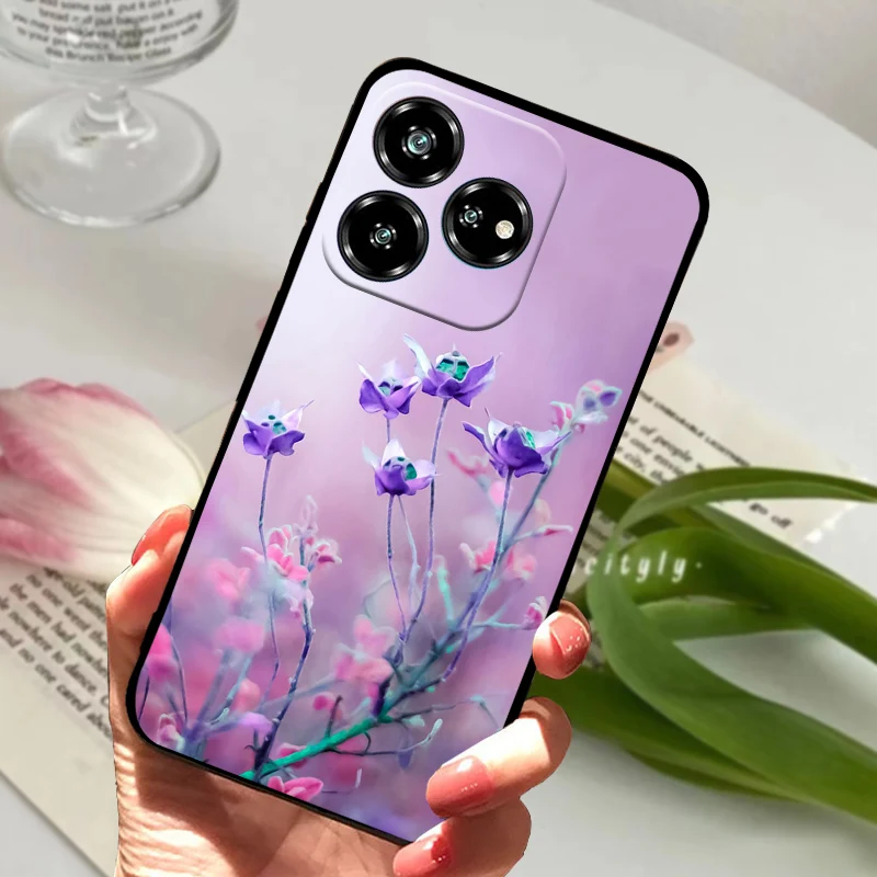 Soft Silicone TPU Shockproof Phone Case with Cute Animal Design - Fashionable Back Cover Bumper