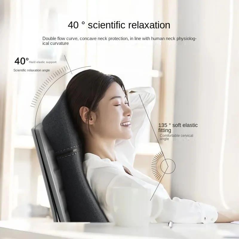 High waist protective pad, office reclining pillow, seat backrest cushion, chair long waist cushion, and long seated nap device 3