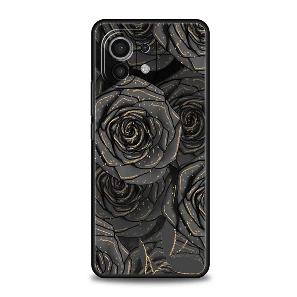 Gothic Style Black Lip Phone Case Cover
