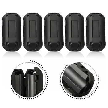 2/5pcs TDK 5mm Ferrite Core NOISE Suppressor FILTER แหวนสายคลิปบนลวด RFI EMI Anti-Jamming สายตัดเสียงรบกวน 8