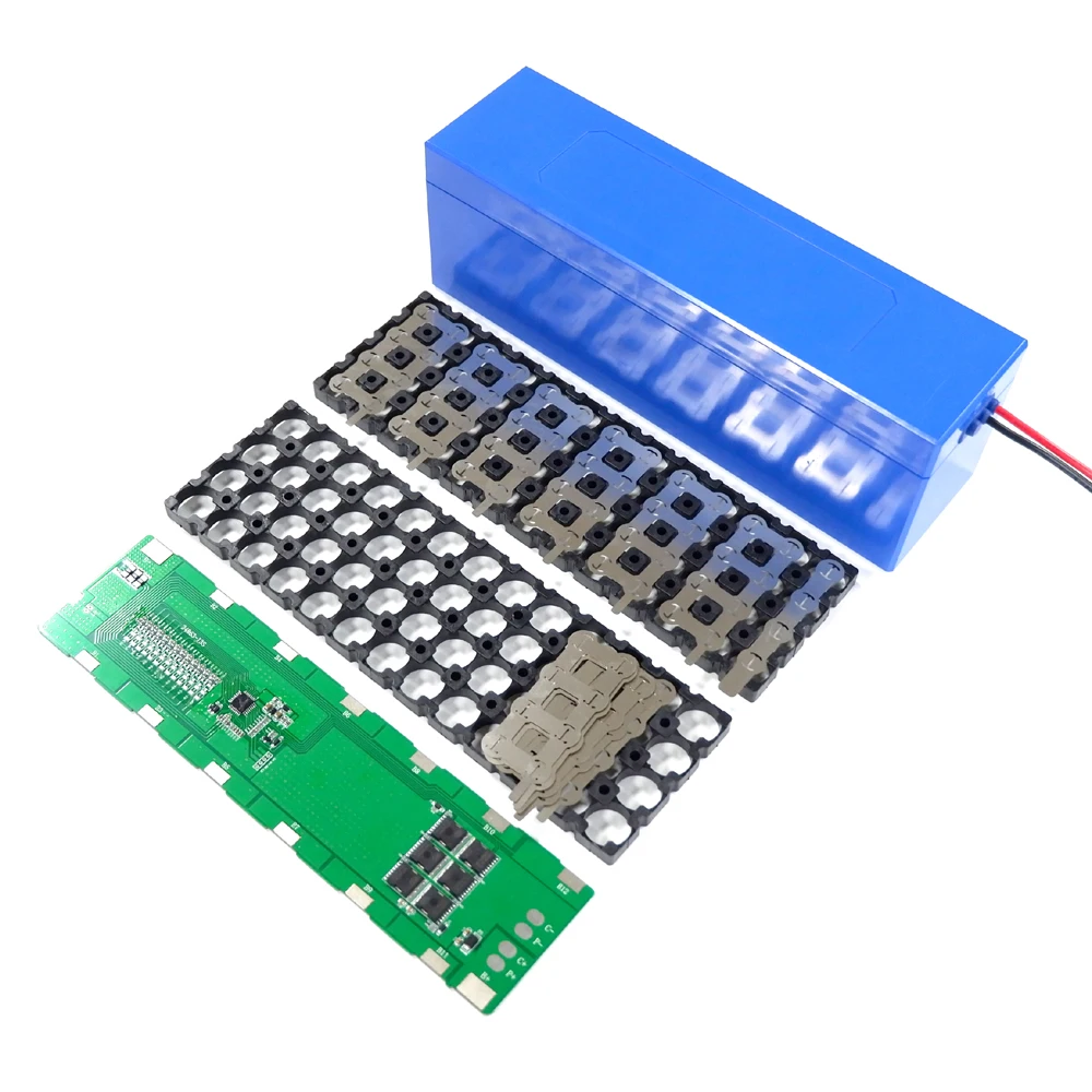 12V 24V 36V 48V 10Ah-20Ah 배터리 케이스 13S4P 홀더 니켈 와이어..